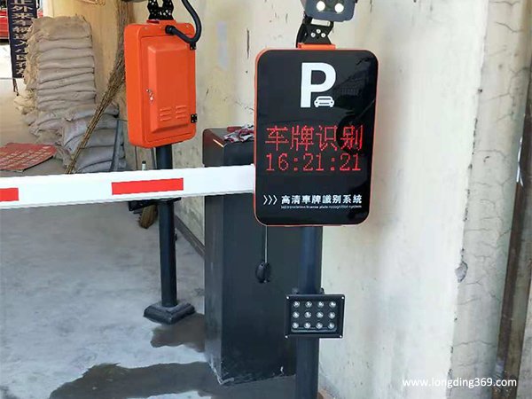廊坊固安水利局小區車牌識別系統